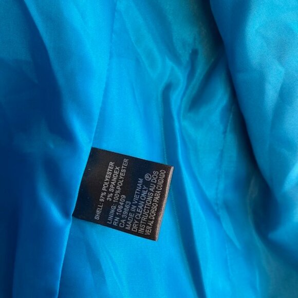 Tahari for Arthur Levine deep turqoise jacket, 0P. - Picture 5 of 7